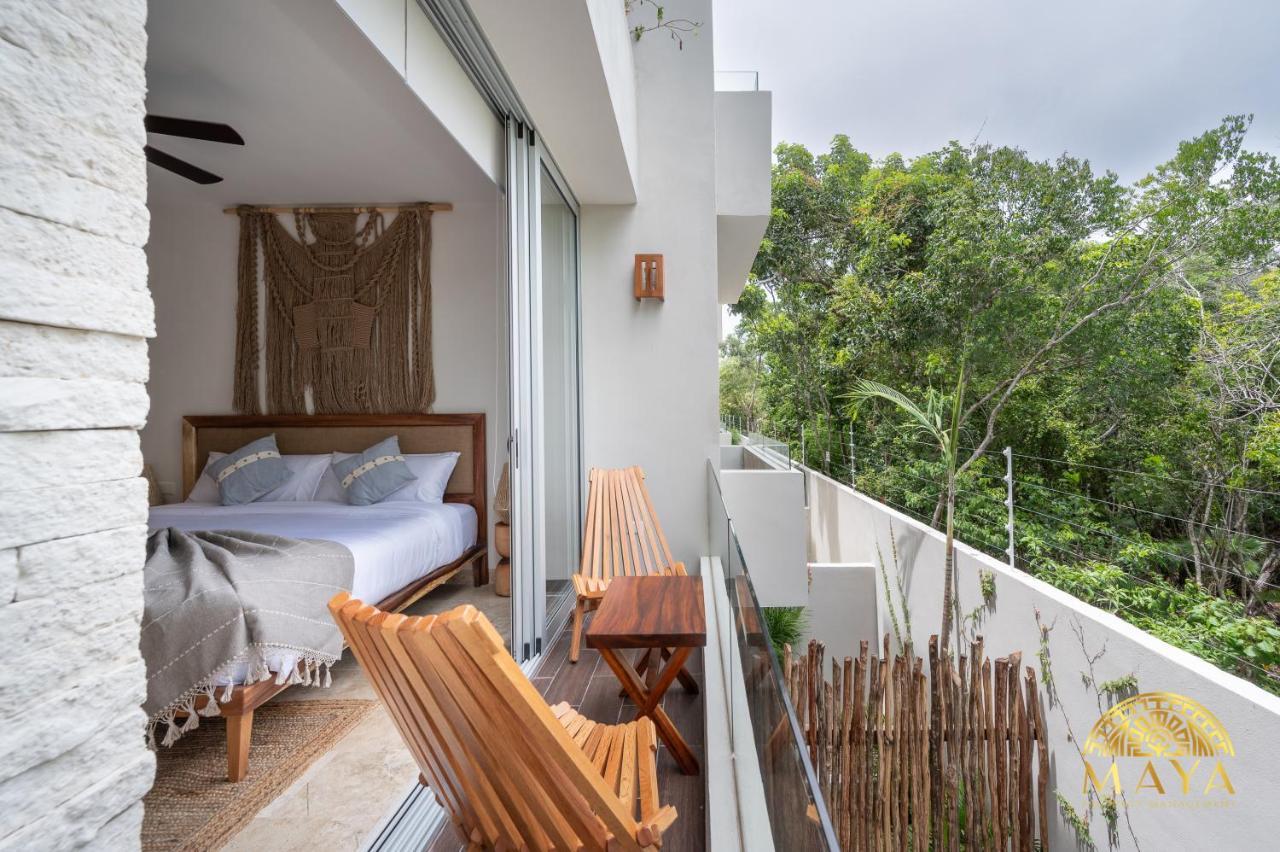 Nhoa 208A Lux 2Br Condo Jungle View In Aldea Zama Tulum Exterior foto