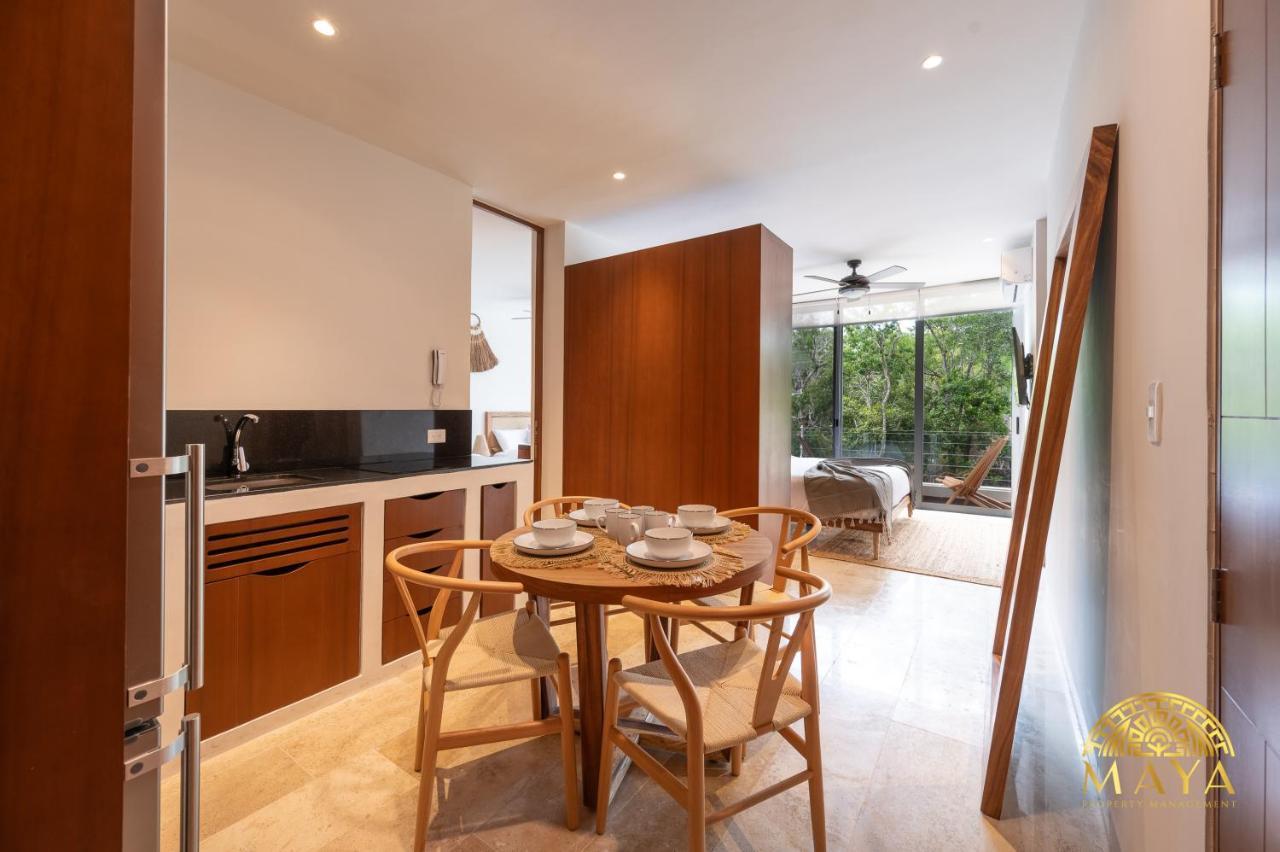 Nhoa 208A Lux 2Br Condo Jungle View In Aldea Zama Tulum Exterior foto